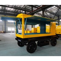 配套300KW柴油發電機組移動拖車價格