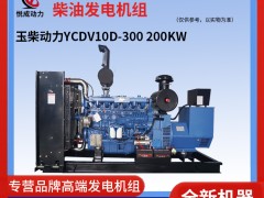 200KW玉柴YCDV10D-300