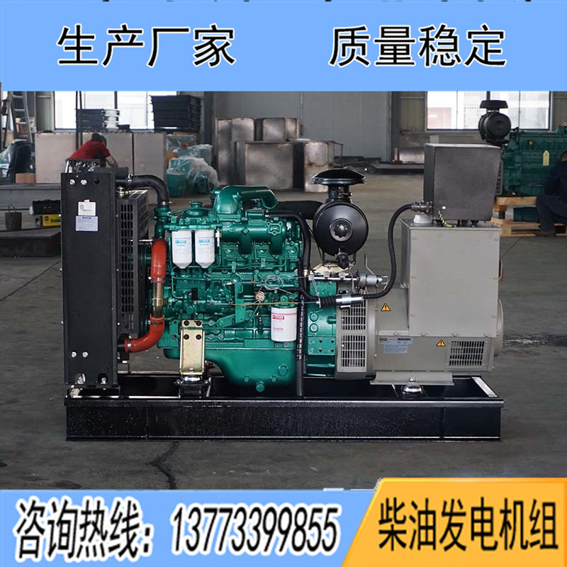 40KW廣西玉柴YC4FA75-D30柴油發電機組